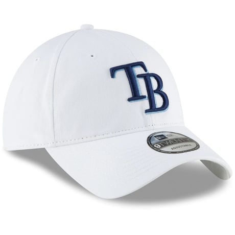9Twenty ニューエラ NEWERA タンパベイ レイズ  MLB ストラップバックキャップ 白 Secondary
