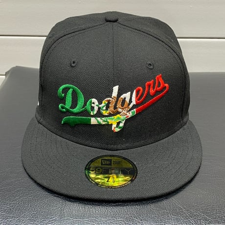 USA限定 59FIFTY ニューエラ LA Dodgers ロサンゼルス ドジャース Mexican Flag  (15-17)