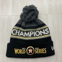 数量限定 NEWERA USA ワールドシリーズチャンピオンズ MLB アストロズ Astros ニット帽 (Beanie111)