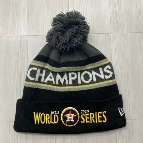 数量限定 NEWERA USA ワールドシリーズチャンピオンズ MLB アストロズ Astros ニット帽