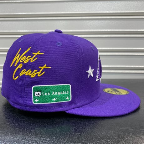 59FIFTY ニューエラ Newera 限定モデル LA ロサンゼルス レイカーズ HIGHWAY ウェストコースト