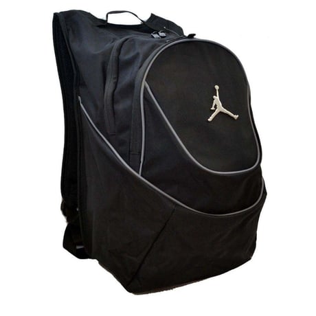 日本未入荷モデル NIKE ナイキ AIR JORDAN エア ジョーダン JUMPMAN ジャンプマン 大容量 バックパック リュック 黒 グレー USA正規品
