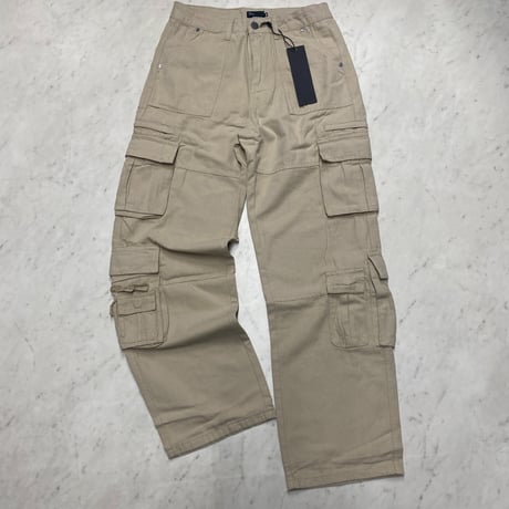 アメリカLA発 EPTM USA エピトミ Cargo ミリタリー コットン カーゴパンツ ルーズフィット Khaki (JNS115)