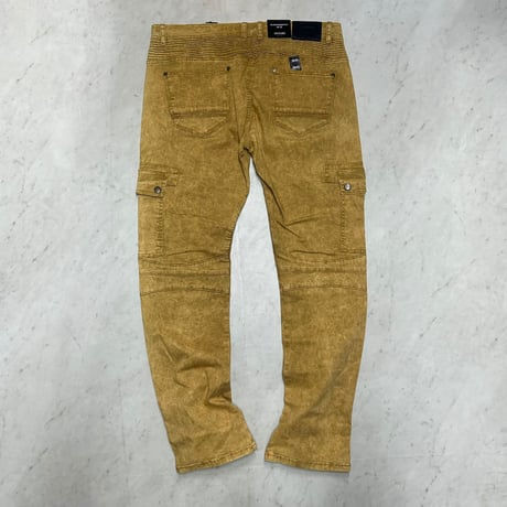 最高の履き心地 Imperious NY インぺリアス ストレッチ入 バイカーデニム Mastard (JNS86)