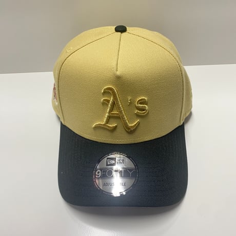 海外限定 Newera ニューエラ 9Forty Aフレーム Athletics アスレチックス 1989WS BATTLE of the BAY キャップ (940-281)