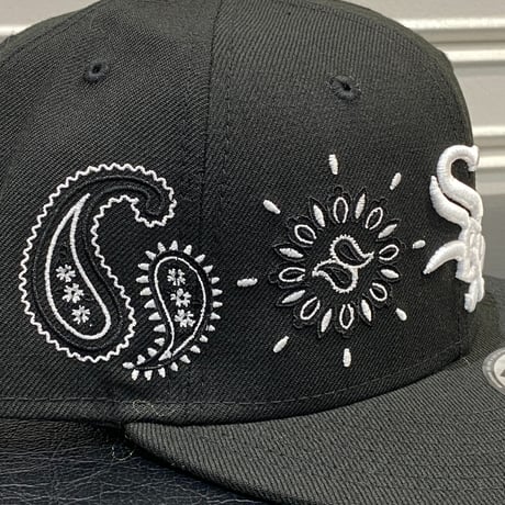 USA限定 Newera ニューエラ 9FIFTY ペイズリー スナップバック MLB シカゴ ホワイトソックス