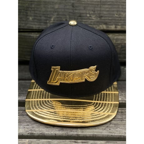 限定 Mitchell&Ness ミッチェル&ネス NBA ロサンゼルス LA レイカーズ Lakers DNA スナップバックキャップ