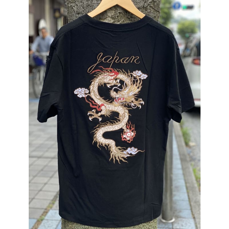 横須賀名物 スカジャン Tシャツ 刺しゅう スカT 龍 ドラゴン 横須賀名物 スカジャン Tシャツ 刺しゅう スカT 龍 ドラゴン