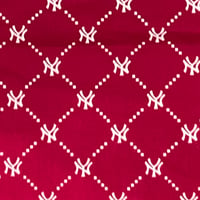 大判バンダナ NY ニューヨーク モノグラム 総柄 Monogram Paisley 赤 (BNDN124)