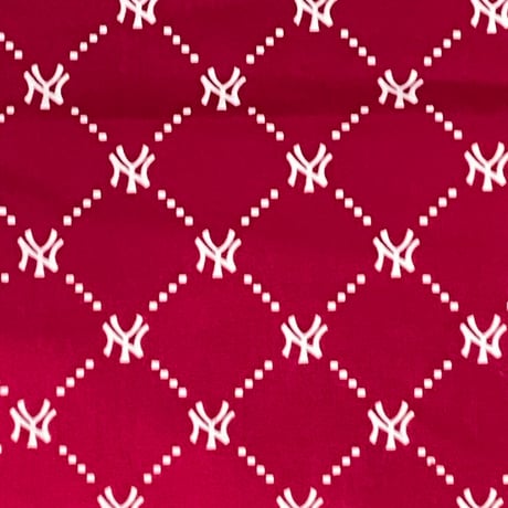 大判バンダナ NY ニューヨーク モノグラム 総柄 Monogram Paisley 赤 (BNDN124)