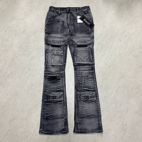 NY発 Kloud9 NY クラウドナイン Stacked Fit Cargo Jeans スタックド カーゴ ジーンズ (JNS66)