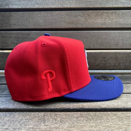 USA限定 9FIFTY A-Frame ニューエラ MLB フィラデルフィア フィリーズ Phillies スナップバックキャップ Cartoon (950-261)
