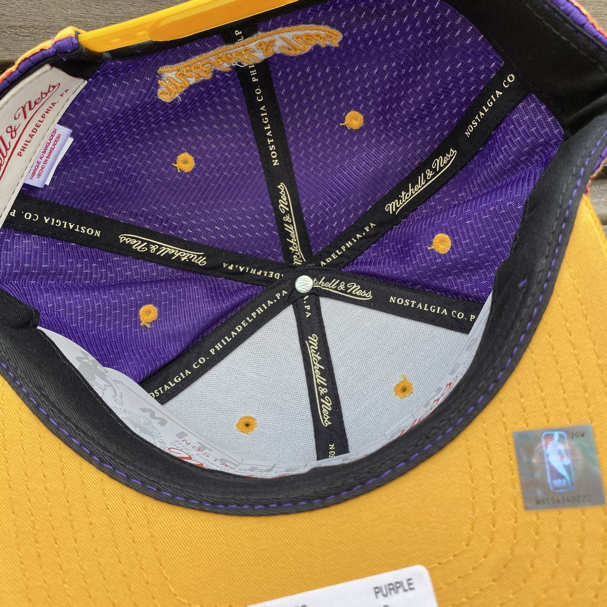 Mitchell &amp; Ness - 激レア海外限定レイカーズ　lakers mitchellandness Mitchell&Ness ミッチェルアンドネス LAKERS レイカーズ プル