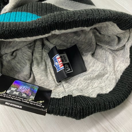NEWERA USA ニューエラ NFL ジャクソンビル ジャガーズ Jaguars 公式 ポンポン付き ニット帽