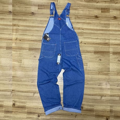 Dickies ディッキーズ  Bib Overall オーバーオール ストーンウォッシュ インディゴ USAモデル (OA9)