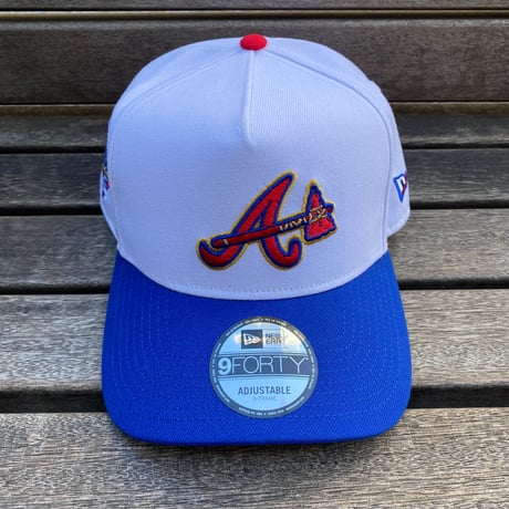 海外限定 Newera ニューエラ 9Forty A-Frame Aフレーム Braves ブレーブス 95WS キャップ (940-274)