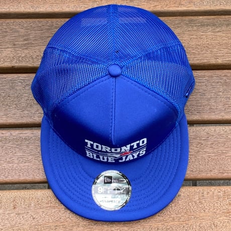 海外限定 ニューエラ LogoTrucker 9Fifty トロント ブルージェイズ BlueJays トラッカーキャップ MLB