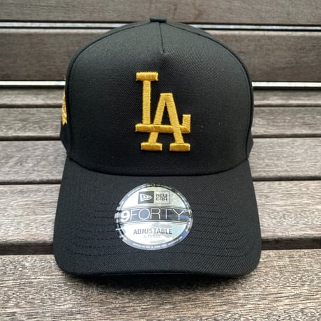 海外限定 Newera ニューエラ 9Forty A-Frame Aフレーム LA Dodgers ドジャース キャップ 60th Anniv (940-62)