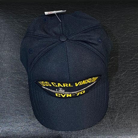 アメリカ製 イーグルクレスト社 CVN-70 CARL VINSON カールヴィンソン 米海軍 空母 ミリタリーキャップ