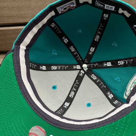 USA限定 Newera 59FIFTY シアトル マリナーズ Mariners クーパーズタウン Cooperstown (25-4)