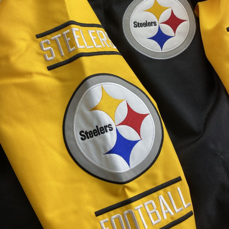 【NFL】 ピッツバーグスィーラーズ　Throwbacks スタジャン NFL公式 ピッツバーグ Steelers スティーラーズ ツイル