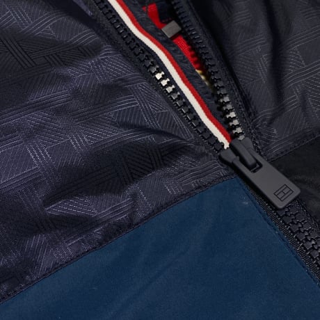 TOMMY HILFIGER USA トミーヒルフィガー MONOGRAM モノグラム パフジャケット (R4F-15)