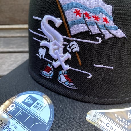USA限定 9FIFTY A-Frame ニューエラ MLB シカゴ ホワイトソックス Whitesox スナップバックキャップ Cartoon (950-262)