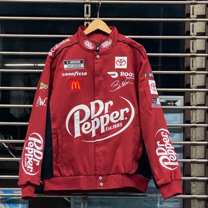 NASCAR ナスカー JHデザイン Dr. Pepper レーシングジャケット 23XI R...