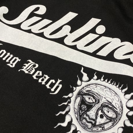 LA発 バンドパーカー Sublime サブライム 黒 プルオーバー グラフィック パーカー USA規格