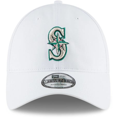9Twenty ニューエラ NEWERA シアトル mariners マリナーズ 白 MLB ローキャップ