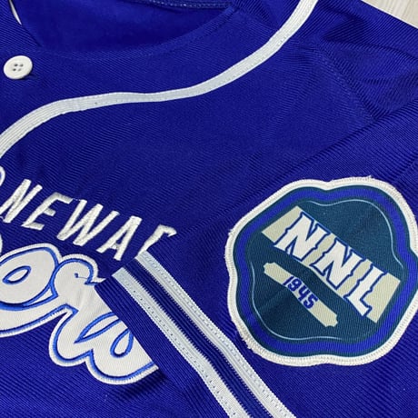 USA限定 Headgear Classics ニグロリーグ Dodgers ニューアーク ドジャース ベースボールシャツ #50 (HGC-BB72)