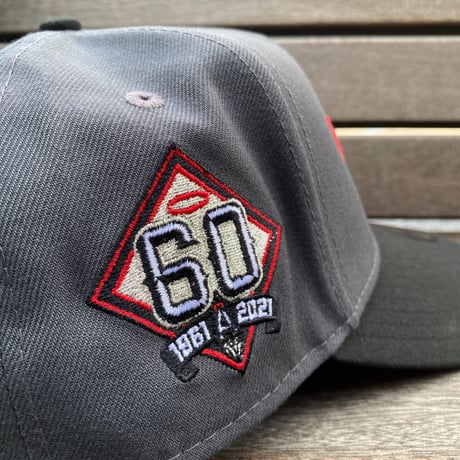 海外限定 Newera ニューエラ 9Forty Aフレーム Angels アナハイム エンゼルス 60周年記念 キャップ (940-222)