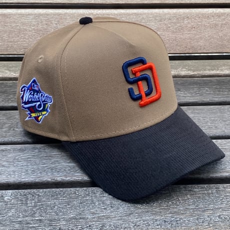 海外限定 Newera ニューエラ 9Forty A-Frame Aフレーム SD Padres パドレス 1998WS ワールドシリーズ キャップ (940-183)