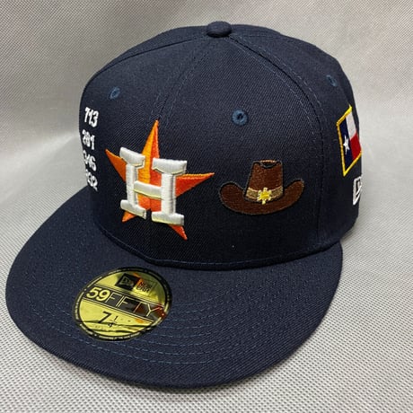 限定 Newera ニューエラ MLB ヒューストン Astros アストロズ 59FIFTY キャップ  AreaCode