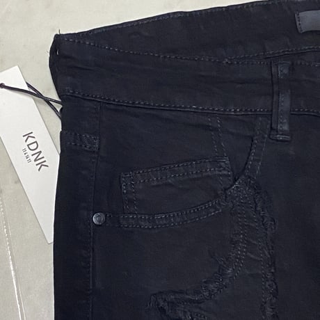 海外限定 KDNK ディーケーエヌケー Stacked Skinny Flare スタックド スキニーフレア ジーンス (JNS52)