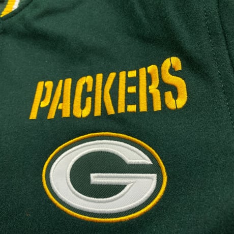 NLF公認 JHデザイン グリーンベイ パッカーズ リバーシブル スタジャン NFL