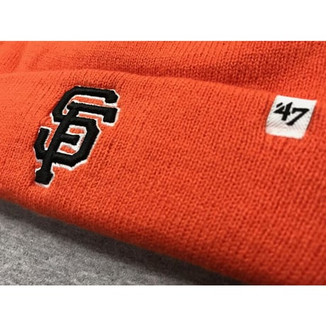 47BRAND サンフランシスコ ジャイアンツ Giants 公式 MLB ニット帽 メジャーリーグ
