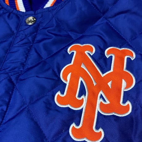 MLB公式 JHデザイン NY Mets メッツ 限定 チャンピオンズ リバーシブル スタジャン