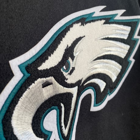 海外限定 PRO STANDARD プロスタンダード NFL公式 イーグルス PHI Eagles スタジャン BLK (JH6)