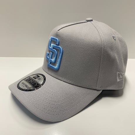 海外限定 Newera ニューエラ 9Forty Aフレーム SD Padres サンディエゴ パドレス 40周年記念 キャップ (940-282)