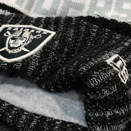 NEWERA ニューエラ NFL ラスベガス レイダース Raiders ニットキャップ Marl Knit
