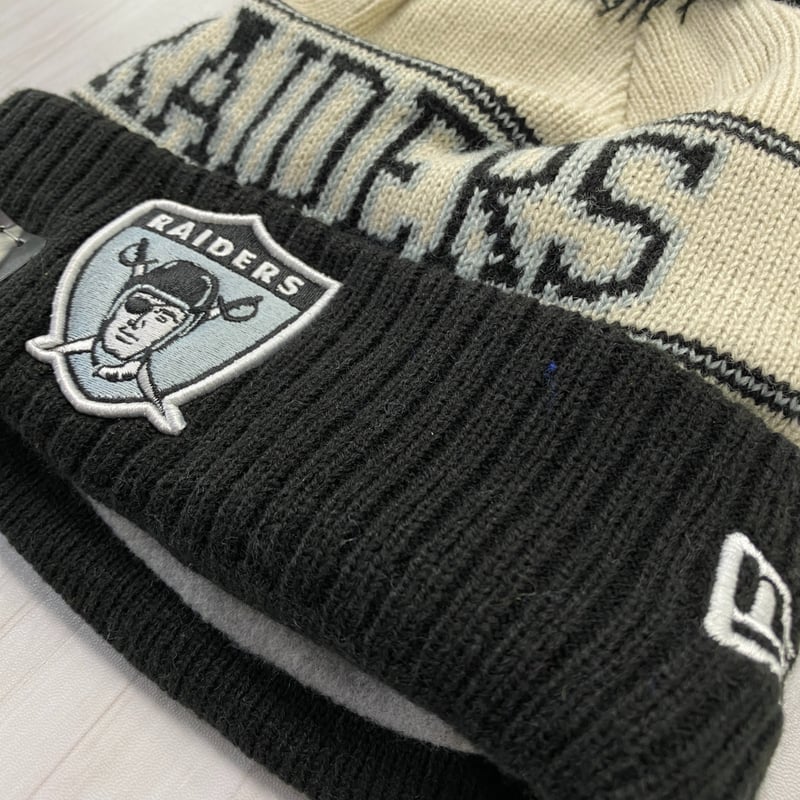 NEWERA ニューエラ NFL 公式 ニット帽 LV Raiders ラスベガス