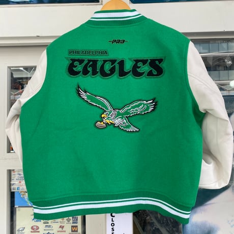 海外限定 PRO STANDARD プロスタンダード NFL公式 イーグルス PHI Eagles スタジャン (JH-5)