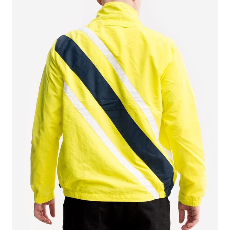 HUF ハフ TRUCK JACKET トラック ジャケット 蛍光イエロー 黄色