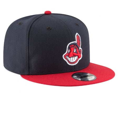ラスト1点！  Newera ニューエラ 9FIFTY クリーブランド インディアンス スナップバックキャップ