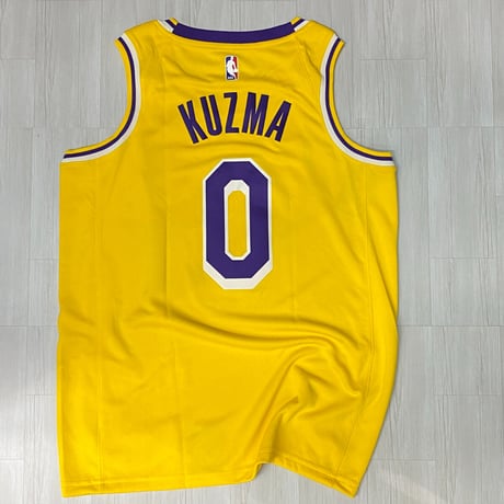 米国規格 NIKE ナイキ Lakers レイカーズ NBA カイル クーズマ オーセンティック ジャージー
