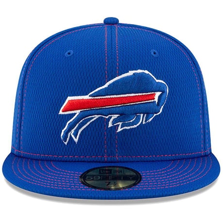 NFL 限定100周年記念 NEWERA ニューエラ Bills バッファロー ビルズ NY 青 59Fifty キャップ