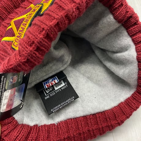 限定 NEWERA USA ニューエラ NFL ワシントン コマンダース Commanders サイドライン ニット帽