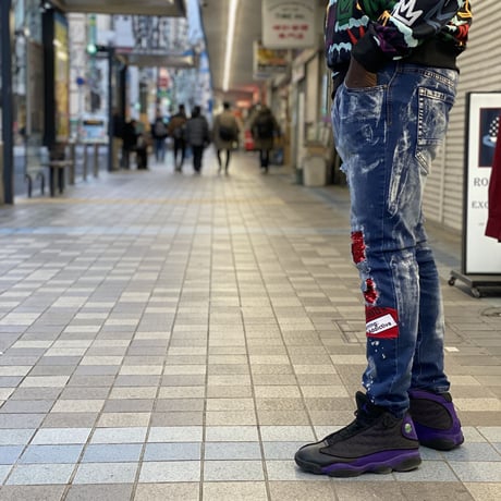 CivilizeD シヴィライズド CVLD Highly Addictive スリムフィット ストレッチ デニム ジーンズ (JNS167)