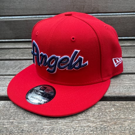 USA限定 9FIFTY ニューエラ MLB アナハイム エンゼルス Angels スナップバックキャップ Evergreen Script (950-208)